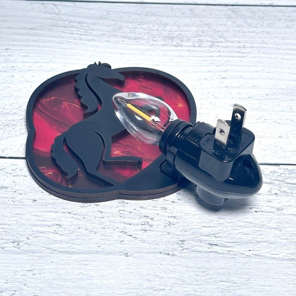 Year of the Horse Night Light Plug In Handmade Unique Home Decor Gift - Picture 4 of 5